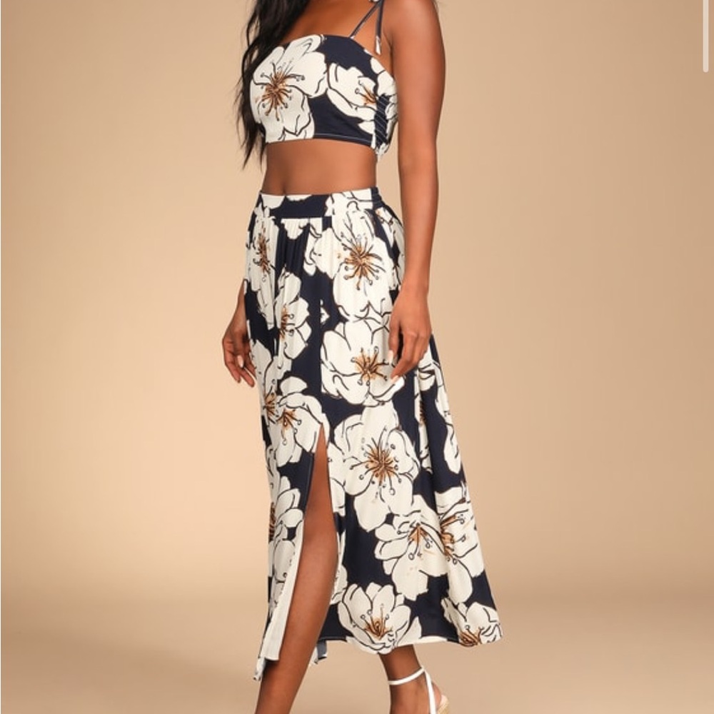 Floral two piece set